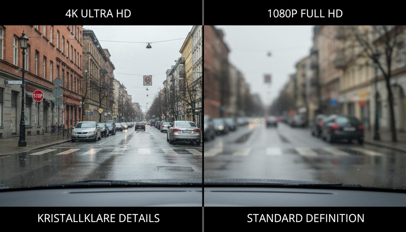 4K Ultra HD vs 1080P Full HD Qualitätsvergleich