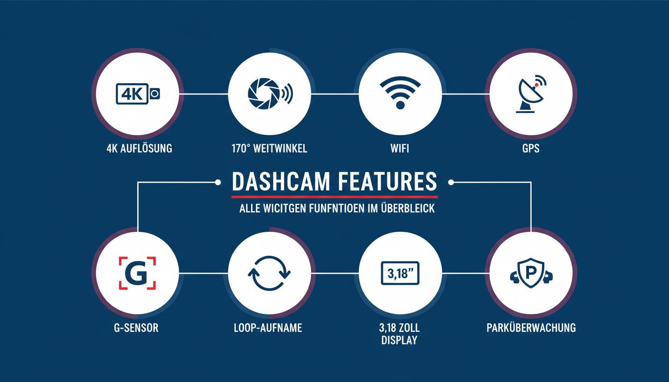 Dashcam Features Übersicht
