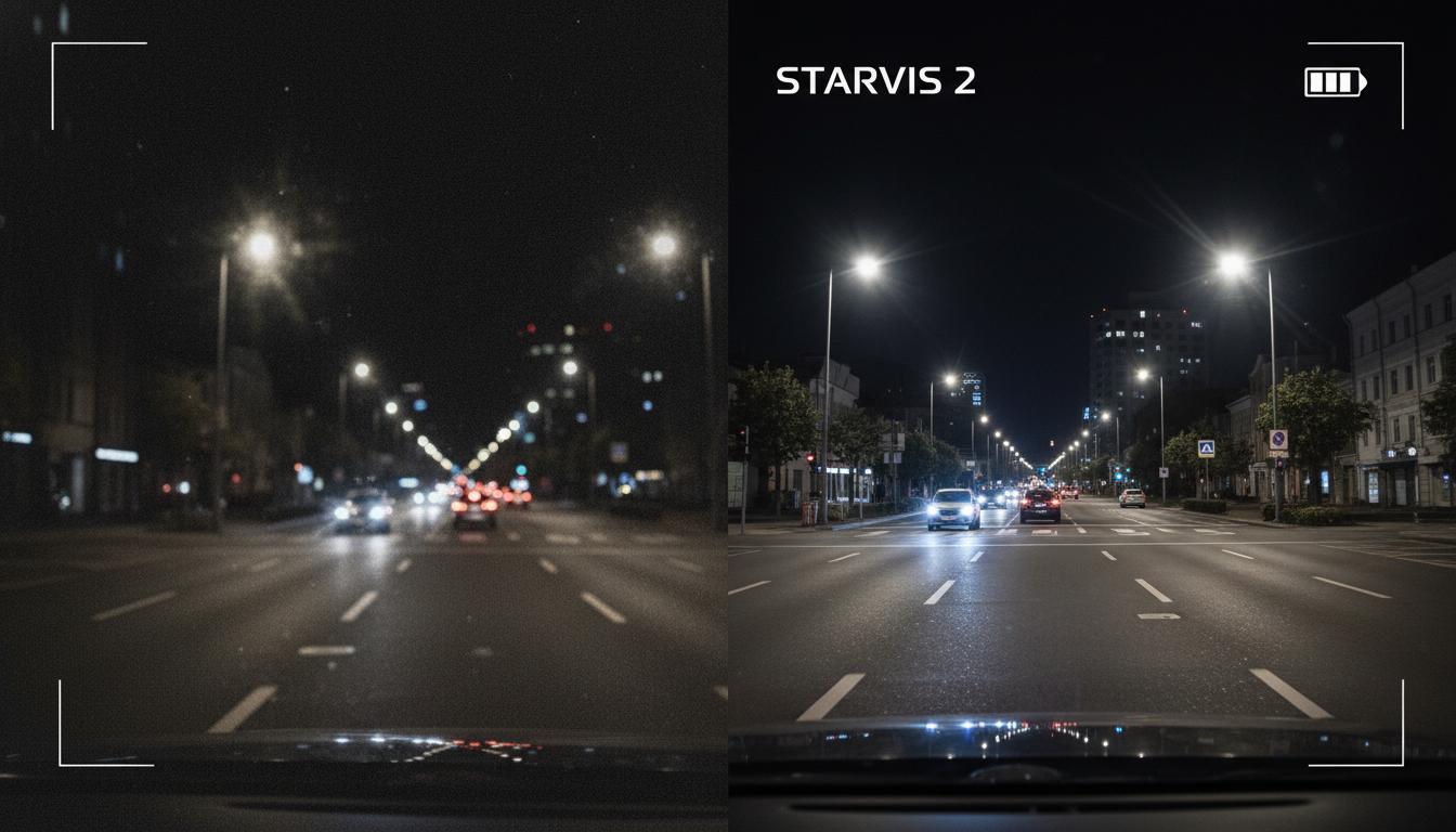 STARVIS 2 Nachtsicht Vergleich